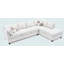 Canapé modulaire moderne avec méridienne-114275705