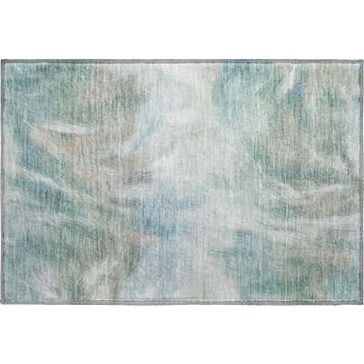 Premium Machine Washable Mayfield AMF2096 Abstract Rug