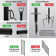 String Led Light Pole Kit for Backyard, Garden, Lawn, Patio, or Deck, Poles Extends To 10 Ft Tall, Includes a Machined-Screw Base with Flat Topper, Installation Bar, and a Magnetic Bubble Level