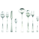 Italia Flatware Set - 63 Pieces - Ice