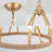 Hendon 8 - Light Dimmable Kitchen Island Wagon Wheel Chandelier-93646027-118944756