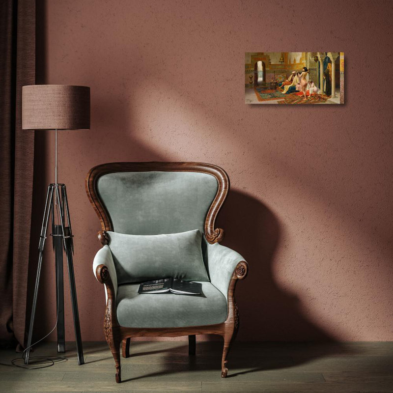 "The Favorite" par Giulio Rosati - Art mural sur toile tendue avec châssis, H 18 po x l 14 po