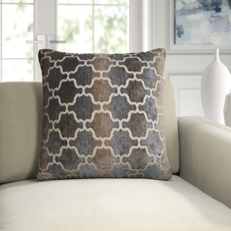 Vendura Pillow Cover & Insert, Natural, Square 24"