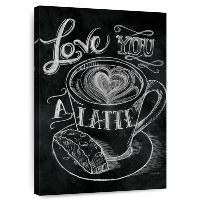 Tergel Love You A Latte I, H 30 po x l 20 po