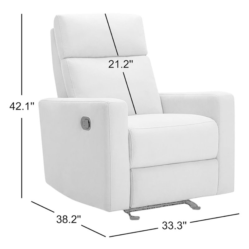 Fauteuil oscillant inclinable Nurture & The Manual, gris