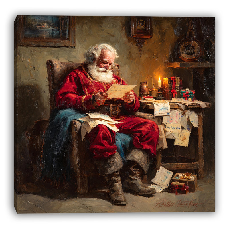 Holiday Reflections Wrapped Canvas Wall Art, 20" H x 20" W