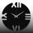 Metal Round Roman Numerals Wall Clock