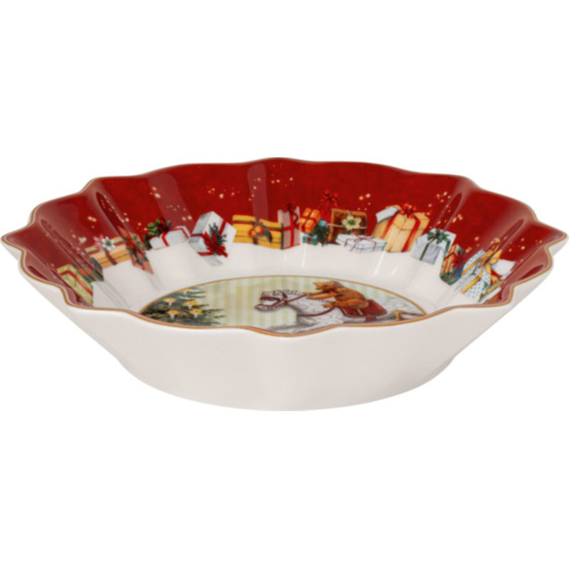 Bol à pâtisserie de Noël Villeroy & Boch Toy, porcelaine de qualité supérieure, motif festif coloré