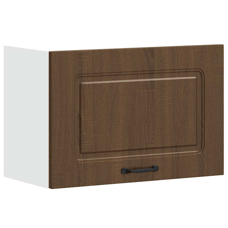 Kitchen Wall Cabinet Kalmar Engineered Wood, Brown Oak