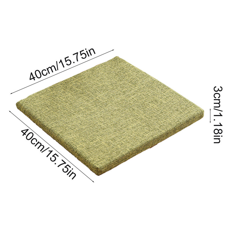 1Pcs Dining Chair Cushions Chair Cushion Can Disassembled And Washed Home Or Office Chair Seat Cushion Thickened Sponge Pad Antiskid Strap Designs