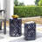 Metal S/2 End Table-710088302