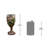 Greenman 8 oz. Resin Goblet