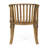 Elegant Wood Dining Chair With Water- Seat Cushions - Enhance Your Outdoor Space Water-Repellent Cushion Covers Make Meals Memorable