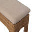 Boucle Upholstered Bench