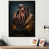 Toile avec cadre photo noir