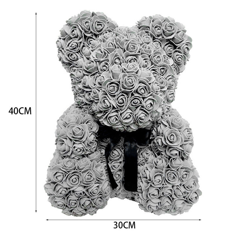 Animals Figurines & Sculptures, 40cm H x 30cm W x 32cm D, Grey