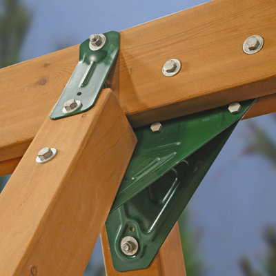Playstar Inc. Add-on Kits Metal Green Swing Set Hardware