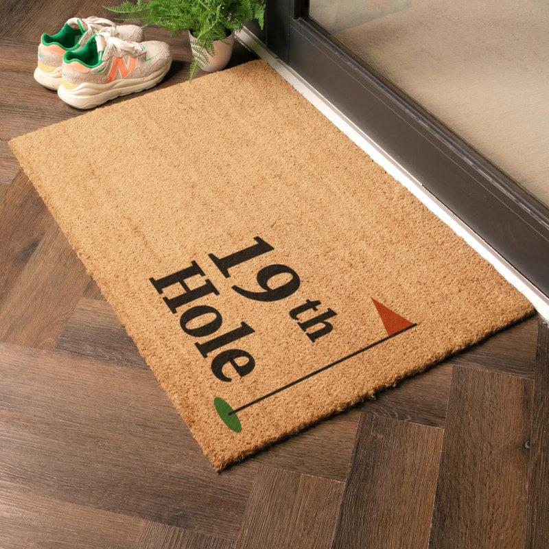 Bingaman Non-Slip Indoor Doormat, Rectangle 90 x 60 cm