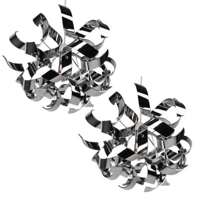 35 cm H Novelty Pendant Shade in Black