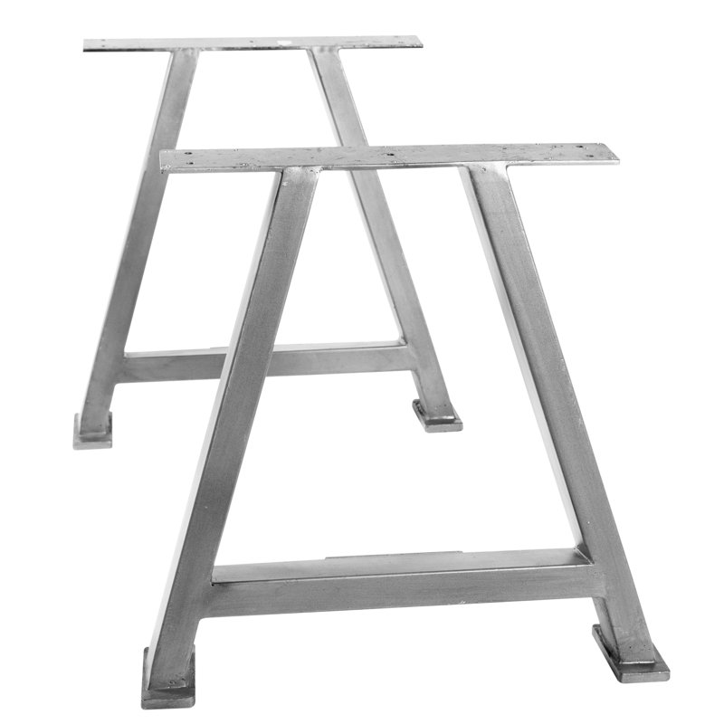Saco Table Base, Silver