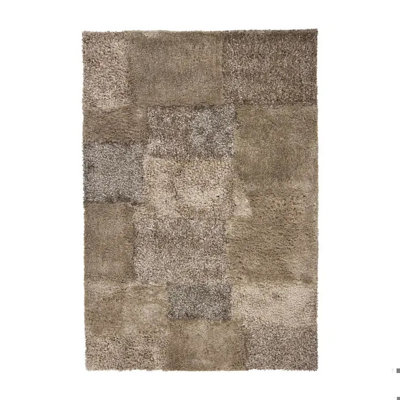 Areva Shag Beige Area Rug