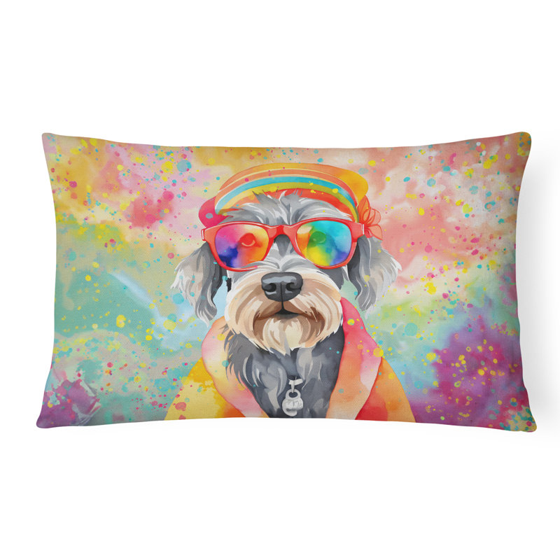  Housse et insert de coussin rectangulaire en polyester pour l'intérieur et l'extérieur