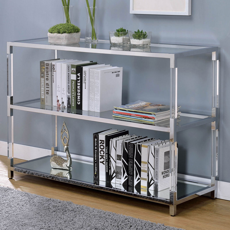 Ludvig Contemporary Sofa Table - Clear