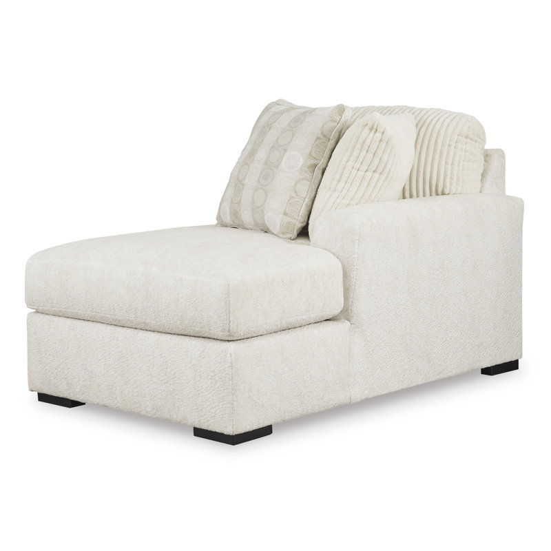 Canapé modulaire 4 pièces avec méridienne Chessington, Orienté à droite