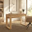 Bureau compact Solen, chêne naturel-1547034086