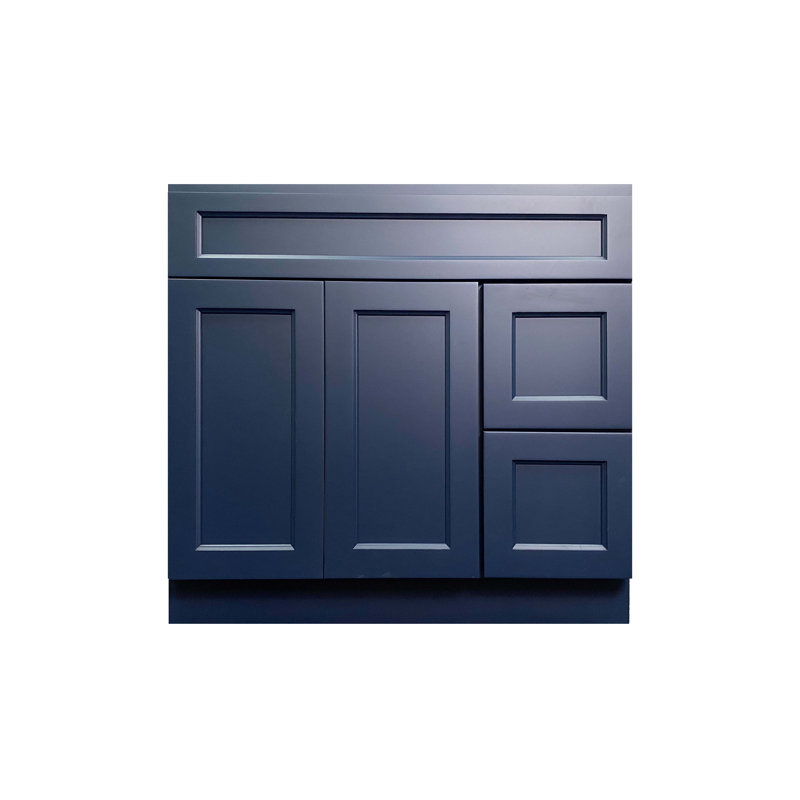 White 36'' Single Freestanding Bathroom Vanity Base