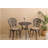 Best seller Products 3-Piece Outdoor Rust-Resistant Cast Aluminum Patio Bistro Set with cushion