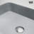Windsor 21" L x 14" W x 5" H Rectangular Concrete Vessel Bathroom Sink with 11" H Faucet