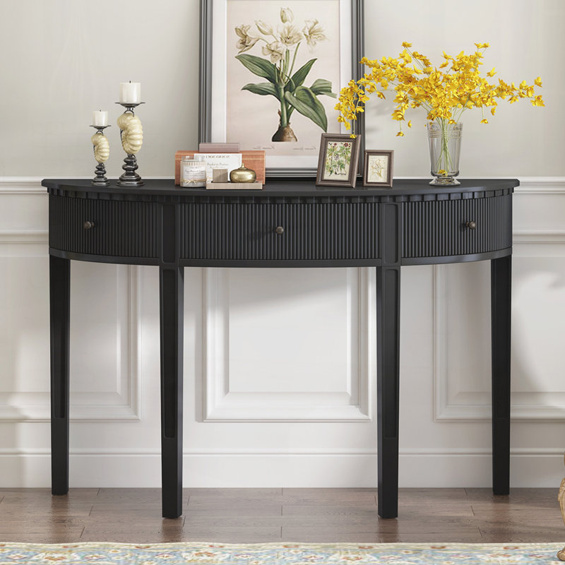 Console moderne pour le salon, Noir
