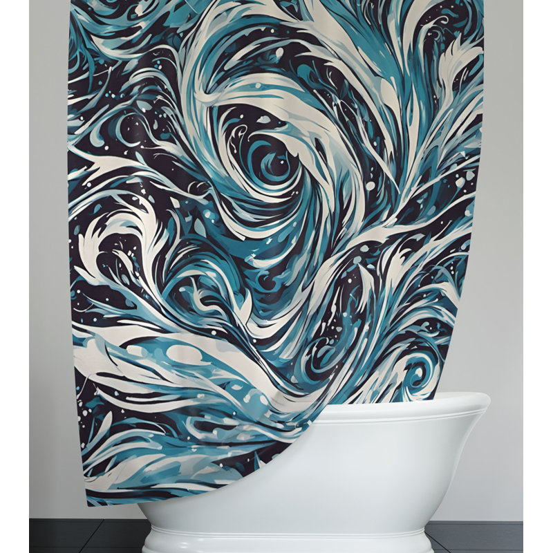 Rideau de douche SH00869, L 70 po x H 93 po