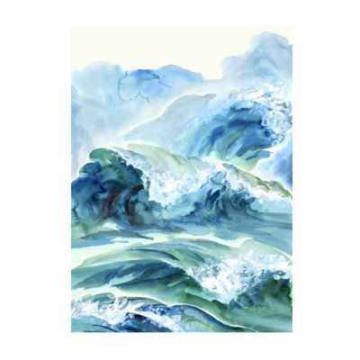 Jean Kenna " Loud Splash III " by Jean Kenna Painting Print