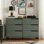 Commode double 6 tiroirs l 46,5 po Norcross