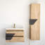 Ensemble de meuble-lavabo flottant 32 po Oscar Beechwood