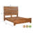 Live Edge Solid Wood Panel Bed-1538032639