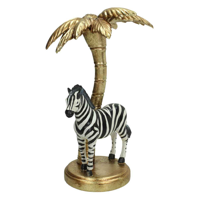 Zebra End Table