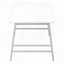 Table basse, accent, cocktail, rectangulaire, salon, métal, stratifié, brun, noir-1322757571-1322757572