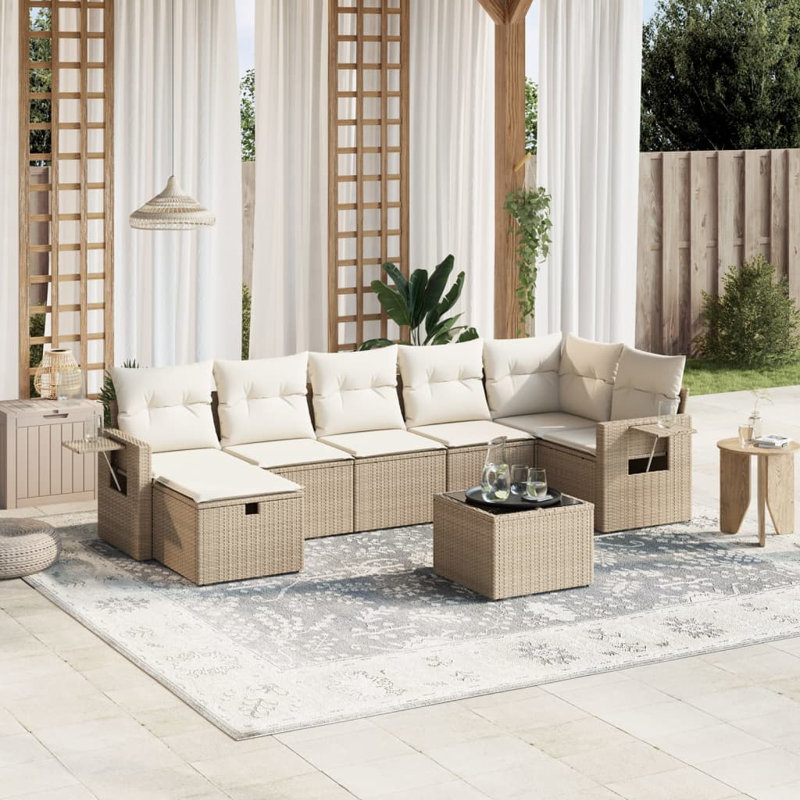Ensemble de canapé de jardin Vidaxl