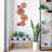 Hand-Painted Decorative Metal Wall Accessory, 31.1 x 13.8 inches | 100% Metal, Thickness: 0.03 inches | Unique Color Variations, Perfect for Home Décor & Modern Interiors, Durable and Stylish Design