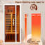 Sauna infrarouge FAR intérieur extensible pour 1 personne compatible avec 6 radiateurs au carbone-99717396