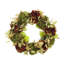 Couronne d'automne de 66 cm (26 po) avec hortensias et feuilles assorties