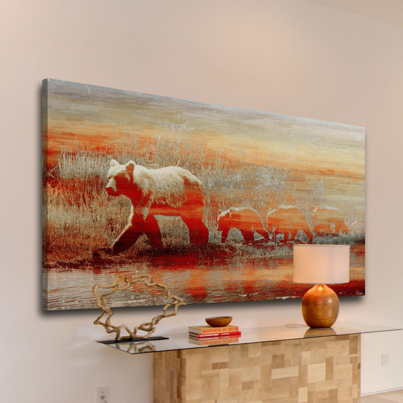 Parvez Taj - Wrapped Canvas Print, 45cm H x 91cm W
