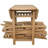 SET-291 SEACREST COUNTER TABLE 5-PC SET
