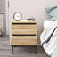 Table de chevet 2 tiroirs Blaire-1751333796