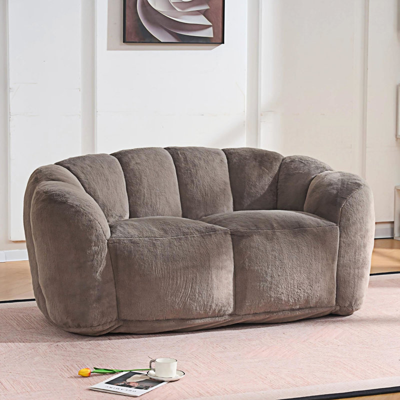 Fauteuil à billes Floor Lazy, Brun
