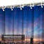 Rideau de douche Golden Night City Skyline-447670593