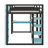 Full-Size Wooden Loft Bed With Desk, Shelves, Power Plug & USB/Type-C Ports, Plus RGB Lighting-2134719386